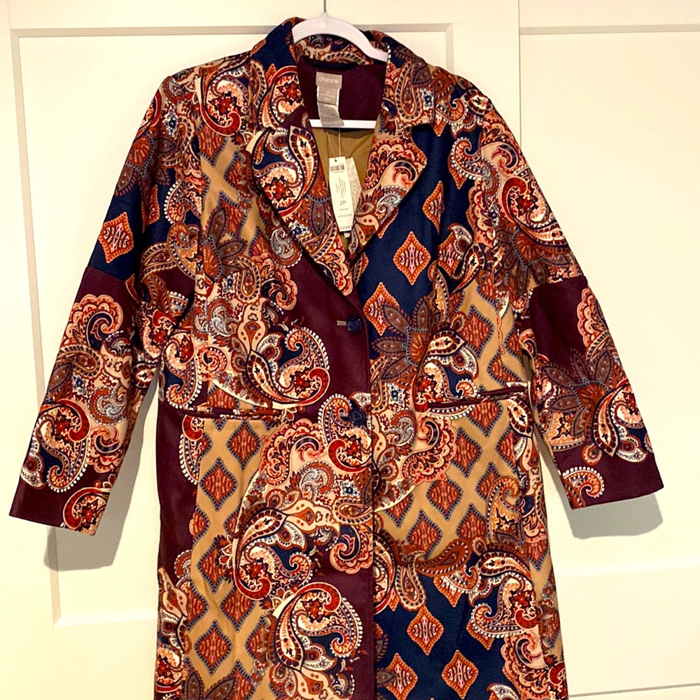 Women’s size 2 (12/14)Chico Topper. Brand new with tags